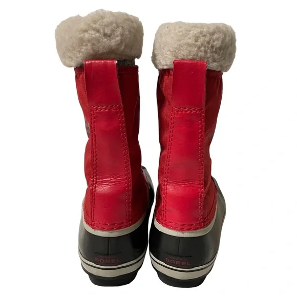 Sorel Red and Black Winter Boots - Picture 8 of 9